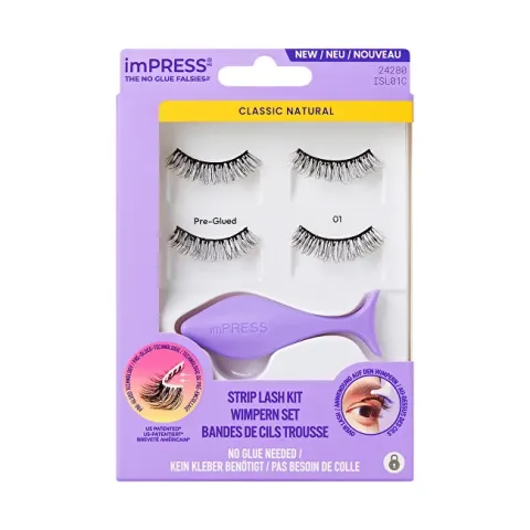 imPRESS No Glue Strip Lash 01