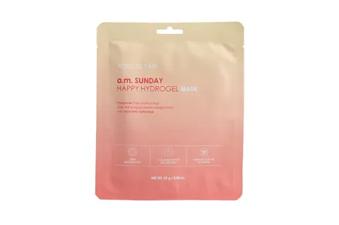 Hydrating face mask am Sunday Happy Hydrogel Mask
