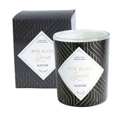 Scented candle 40h with jewel Cedar CROCE100