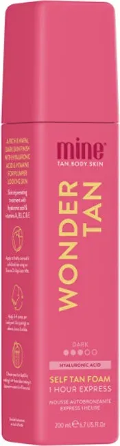 Self-tanning foam with moisturizing and anti-aging effects Wonder Tan (Self Tan Foam) 200 ml