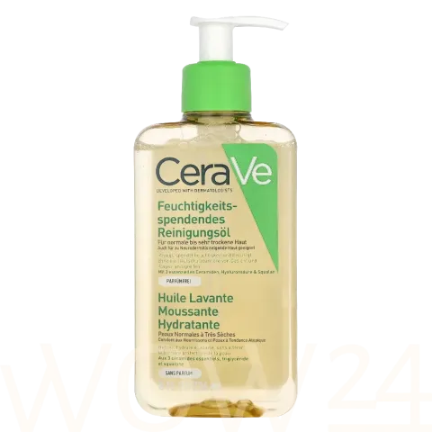 Facial cleansers hydrating foaming oil cleanser