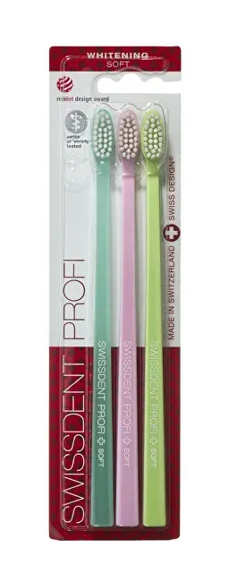 Whitening Soft Verbier Toothbrush 2 + 1 FREE