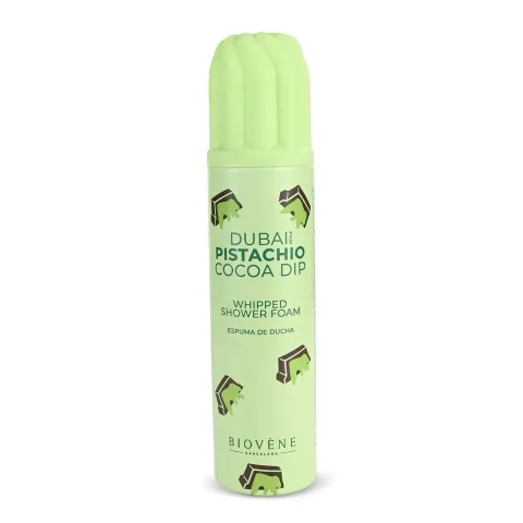 Biovene, Dubai Pistachio Cocoa Dip, Hydrating, Shower Mousse, 250 ml