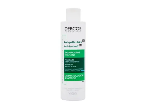 Dercos Anti-Dandruff Dermatological Shampoo Normal to Oily Hair
