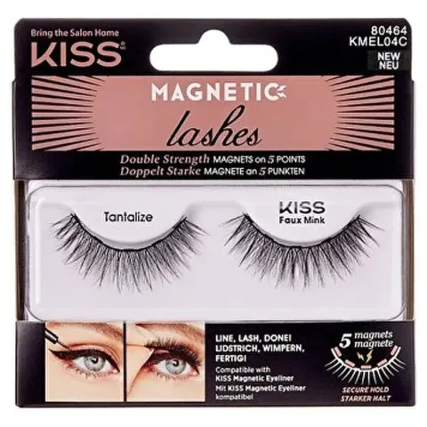 Kiss Magnetic Lashes 04 Tantalize (Magnetic Lashes Double Strength)