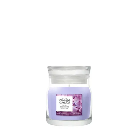 Signature scented candle glass small Lilac Blossoms 110 g
