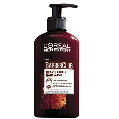 Men Expert Barber Club Beard, Face &amp; Hair Wash