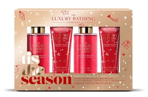 Praline &amp; Vanilla body care gift set 4 pcs