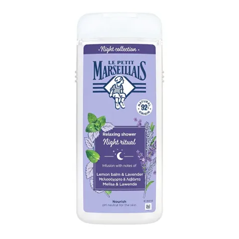 Shower gel Night Collection Lemon Balm &amp; Lavender