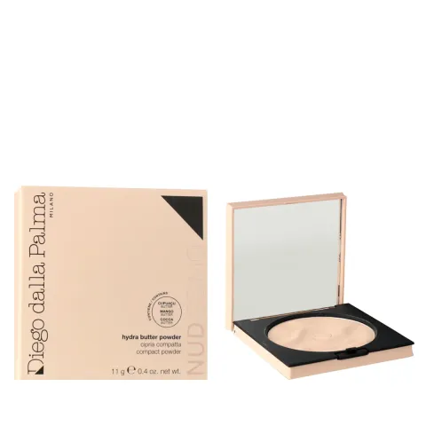 Diego Dalla Palma, Hydra Butter, Vitamin E, Non - 'Chalky' Matte Finish, Compact Powder, 40, Ivory, 11 g