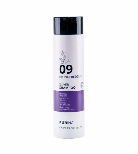 neutralizační šampon pro blond, šedé a odbarvené vlasy 300 ml PR 09 BlondeResolve Silver Shampoo