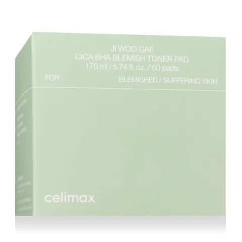 Ji Woo Gae Cica BHA Blemish Toner Pad
