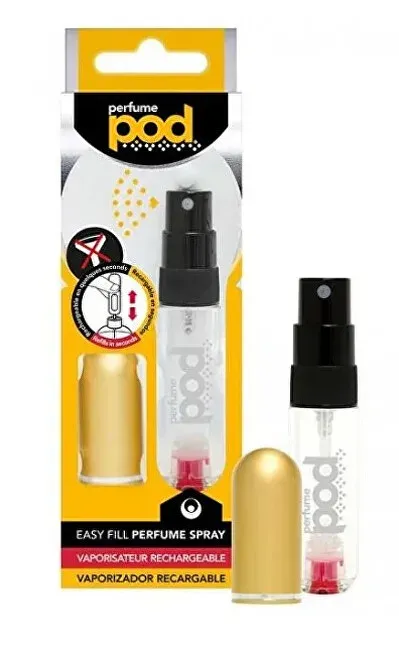 refillable perfume sprayer 5 ml Gold Perfume Pod Pure