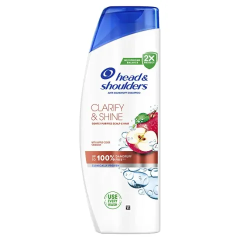 Clarify &amp; Shine Anti-Dandruff Shampoo for Shiny Hair - 400 ml