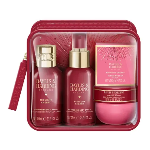 Midnight Cherry Gift Set 4 pcs