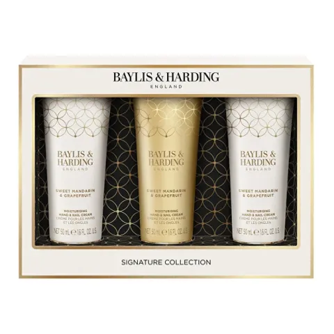 Gift set of hand creams Mandarin &amp; Grapefruit 3 pcs