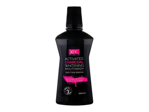 Oral care activated charcoal