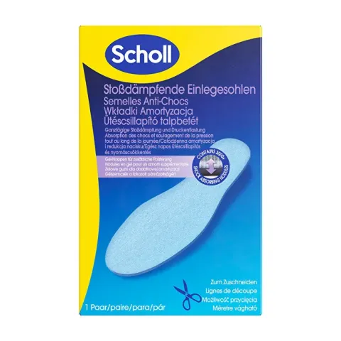 Shoe inserts Shock Reducer Shock-absorbing Insoles 1 pair