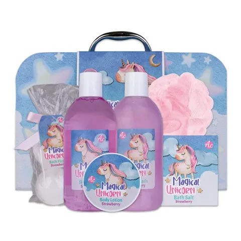 Gift set in a paper case Magical Unicorn