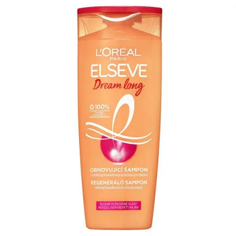 Restoring Shampoo For Damaged Long Hair Elseve Dream Long (Shampoo) - 500 ml - refill