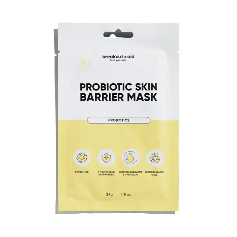 Mask to strengthen the skin barrier with probiotics
