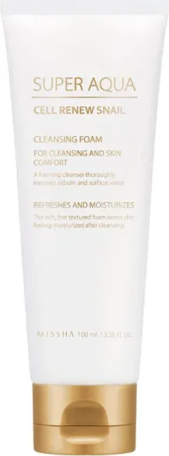 Cleansing foam with snail extract Cell Renew Snail Cleansing Foam 100 ml