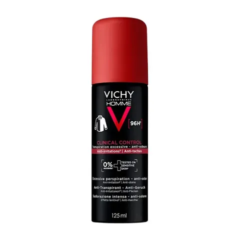 Antiperspirant Homme Clinical Control 96h Anti-Perspirant 125 ml