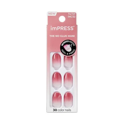 Self-adhesive nails imPRESS Color Nails (Beat The Heat) 30 pcs