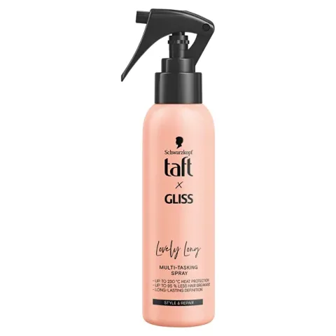 TaftxGliss Heat Protection Lovely Long hair spray 150ml