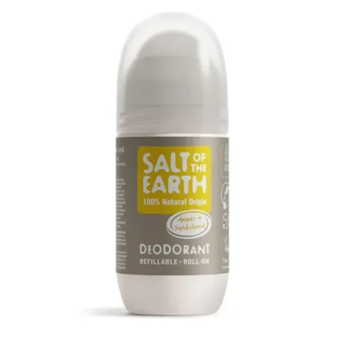 Natural roll-on deodorant Amber &amp; Santalwood (Deo Roll-on) 75 ml