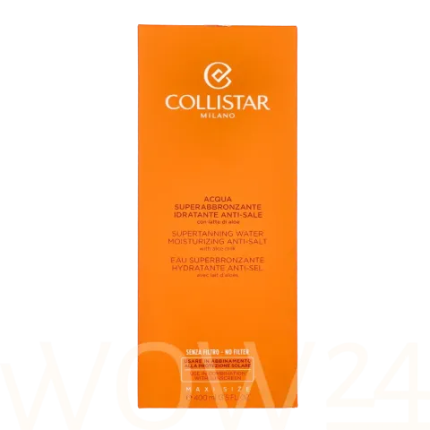 Special perfect tan supertanning water moisturizing anti-salt