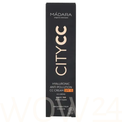 Madara Citycc Anti-Pollution Hyaluronic Cream CC SPF