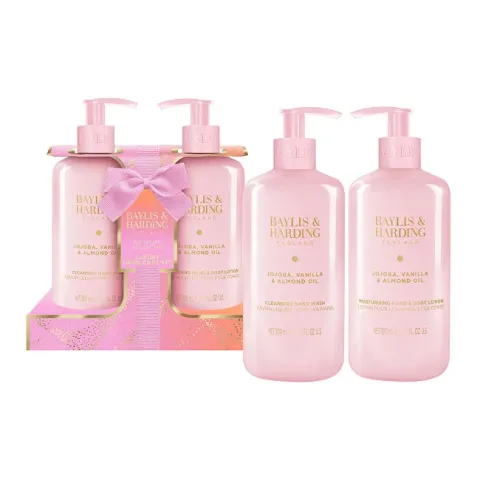 Gift set Jojoba, Vanilla &amp; Almond oil 2 × 300 ml