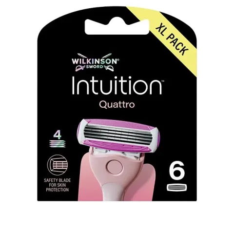 Intuition Quattro replacement heads 6 pcs.