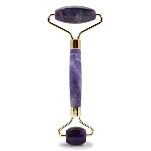 Plumbeauty Amethyst Facial Roller ( ametyst ) - Váleček na kontury obličeje