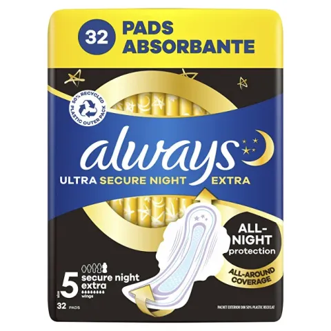 Ultra Extra Secure Night sanitary pads 32 pcs