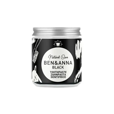 Toothpaste in glass Black Toothpaste