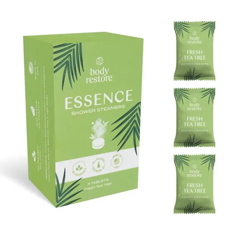 Fresh Tea Tree Shower Steamers aromatic tablet set 3 pcs