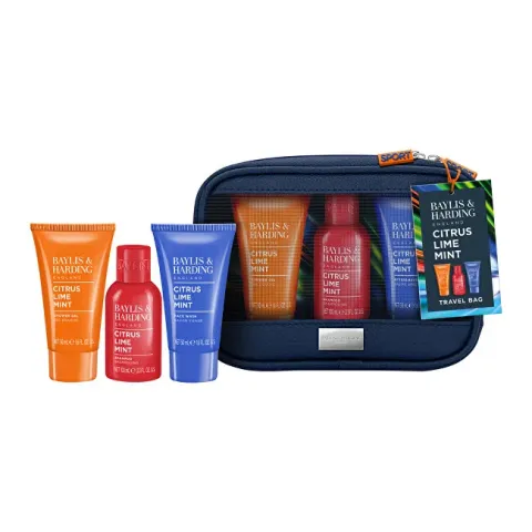Body care gift set in a bag Citrus, Lime &amp; Mint 3 pcs