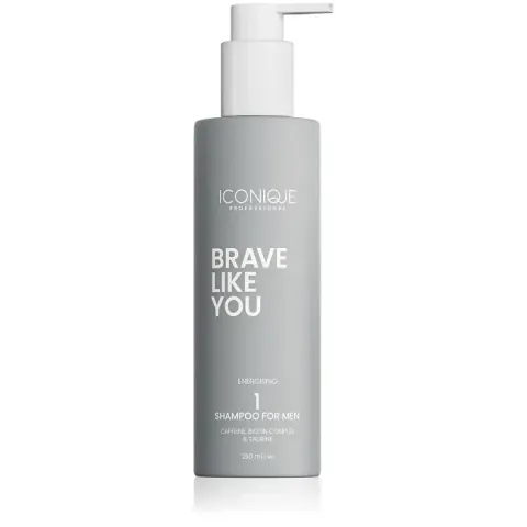 ICONIQUE Professional BRAVE LIKE YOU Energizing shampoo for men 250 ml - 250 ml