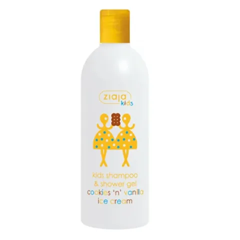 Shampoo and shower gel Cookies and vanilla ice cream (Kid´s Shampoo &amp; Shower Gel) 400 ml