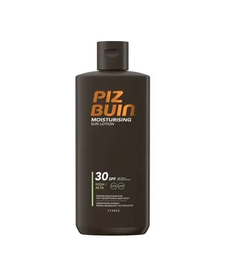 Moisturising sun lotion