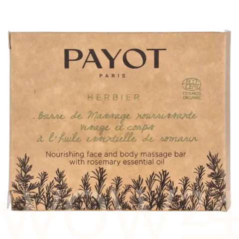 Herbier nourishing face and body massage bar