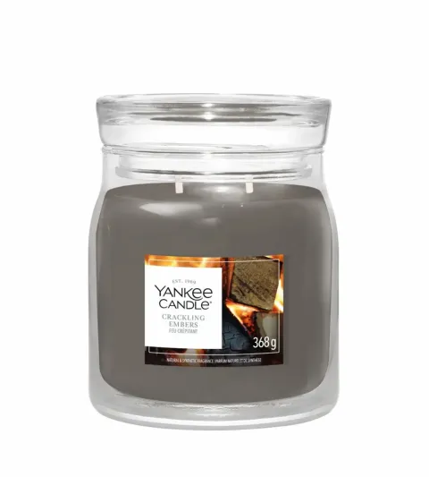 scented candle 368 g Crackling Embers Signature