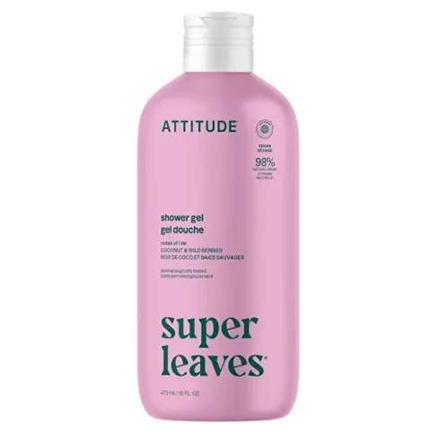 Super Leaves Shower Gel Coconut and Berries