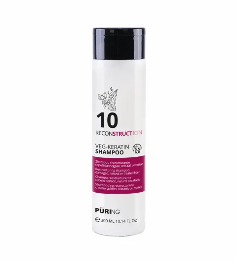 regenerating shampoo 300 ml PR 10 Reconstruction Veg-Keratin Shampoo