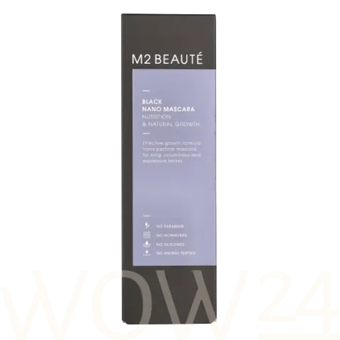 Black nano mascara nutrition &amp; natural growth