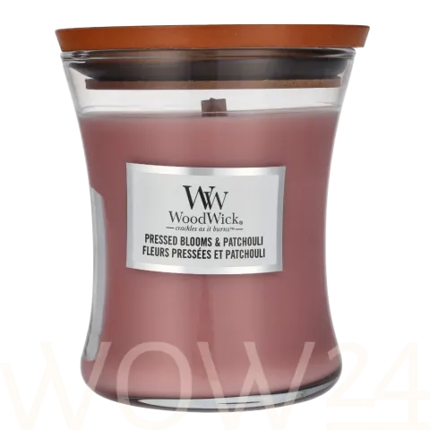 Pressed blooms &amp; patchouli