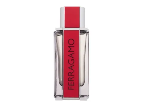 Ferragamo red leather