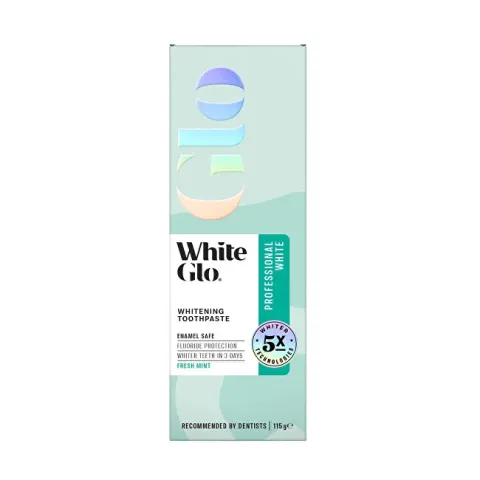 Glo professional white whitening toothpaste
